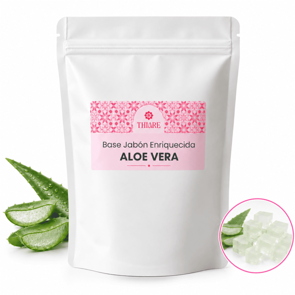 Base Jabon Enriquecida Aloe Vera