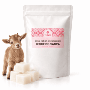 Base Jabon Enriquecida Leche de Cabra